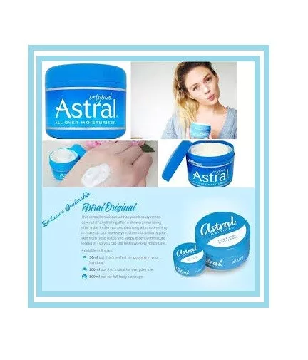 Astral Original Kakaobutter Gesichts- und Körpercreme am besten zur feuchtigkeitsspendenden trockenen Haut