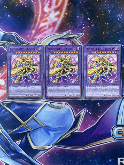 Carta Yu-Gi-Oh! Destiny Hero - Dusktopia - Edición Limitada, Común, 1ª Edición
