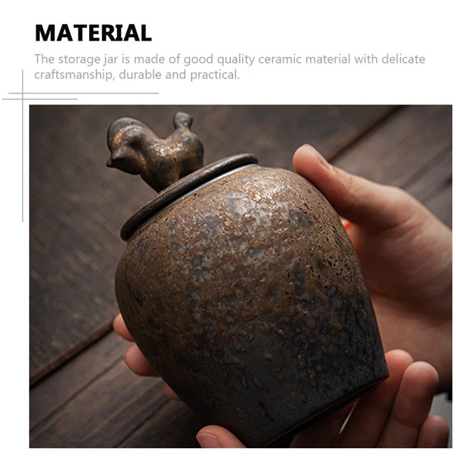 siduytin Simpatico Barattolo da tè in Ceramica Ampia | FindTheDeal