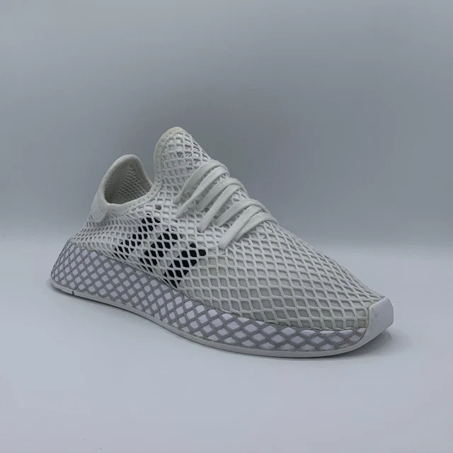 EX DISPLAY Adidas Deerupt Runner White Trainers Size UK 5.5 EU 38.5 RRP 89.99 39.95 PicClick UK