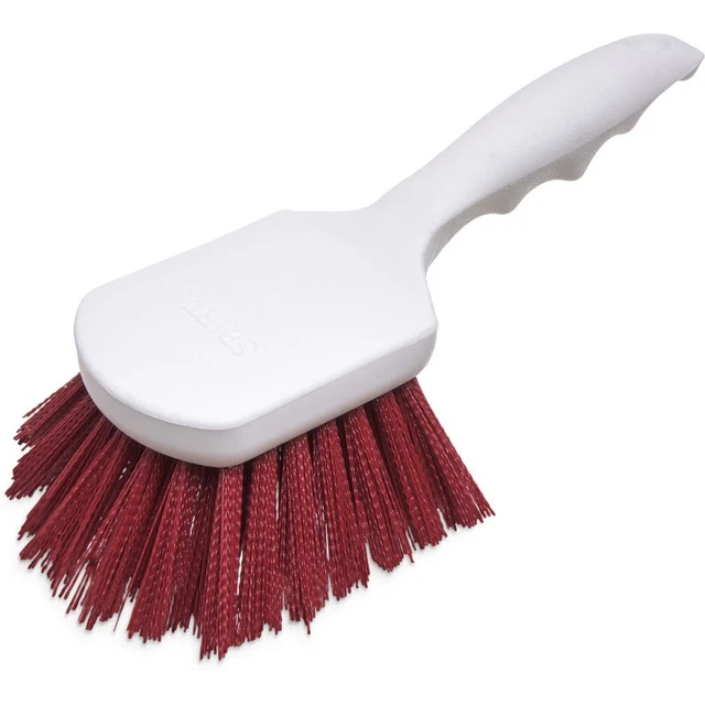 Carlisle 40541EC05 Sparta Spectrum 8" Red Utility Scrub Brush