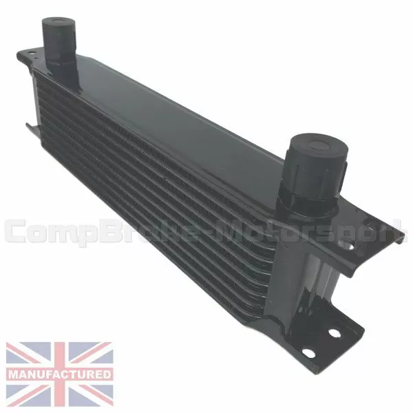 Universal 7 Row An10 An-10 10An Engine Transmission Oil Cooler [Radiator] Black