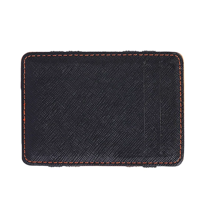 Portafoglio Uomo David Bowie Rocksax In PU Nero - Design Britannico Con 6 Scomparti Per Carte, Tascone Per Banconote E Zip Per Monetine. Resistente, Compatto E Ufficiale.