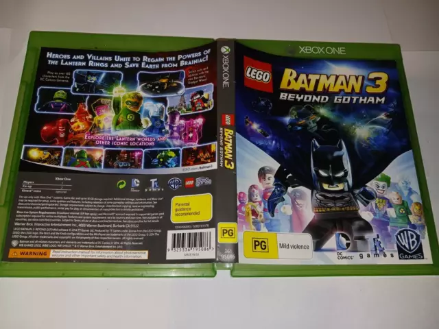 capa jogo Batman lego 3 xbox 360