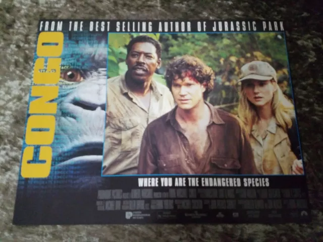 Congo lobby cards - Dylan Walsh, Laura Linney - Set of 8