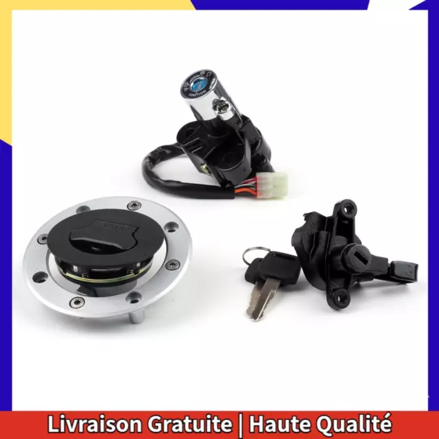 Kit Contacteur Neiman Clé bouchon Serrure pour Suzuki GSF Bandit 600/1200 95-05