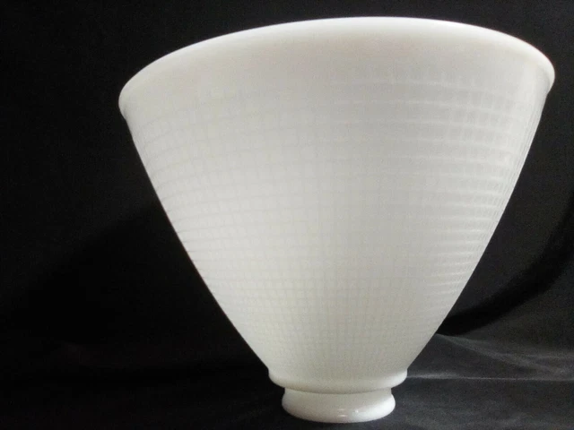 B&P Lamp 8 Inch Opal (white) Reflector Shade for Floor Lamps 2 - 1/4 " fitter