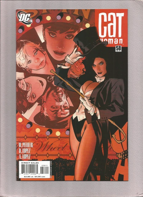 Dc Comics;  Catwoman #58  From 2002 Series  Awesome Adam Hughes Cover Art !!!!!!