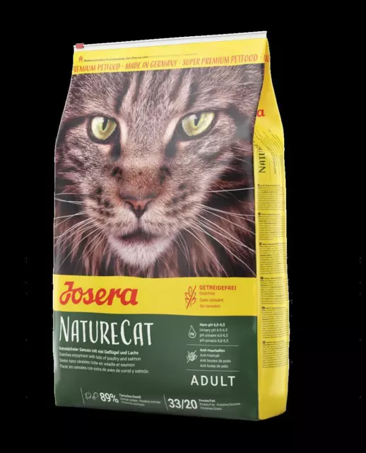 Josera Katzenfutter Super Premium Trockenfutter Nature Cat 4,25 kg