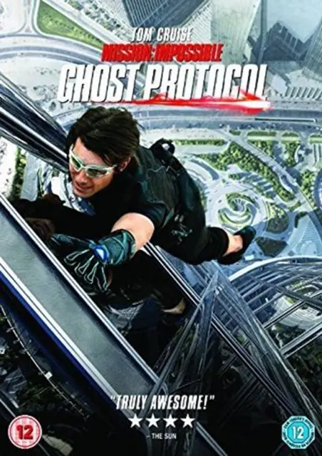 Mission Impossible Ghost Protocol DVD Tom Cruise (2012)
