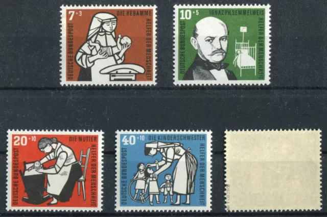 Bund Nr. 243 - 246 sauber postfrisch Höchstwert tiefst geprüft BPP Schlegel MNH