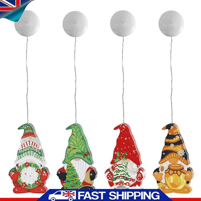 5D DIY Special Shape Diamond Painting Goblin Crystal Diamond LED Hanging Light ?