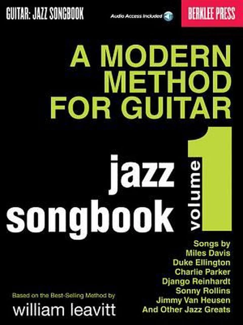 A Modern Method for Guitar - Jazz Songbook, Vol. 1 (English) Paperback Book