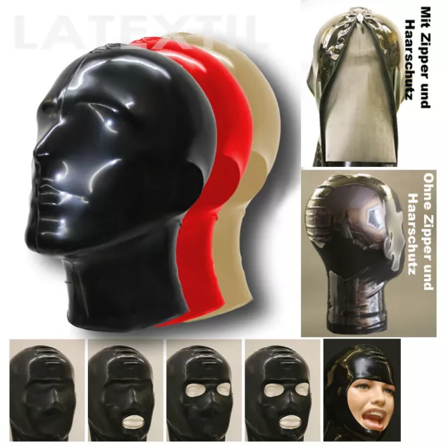 ☀️ LATEXTIL ☀️ - Latexmaske "BUILD-MASK-2" - latex mask rubber - NEU / NEW