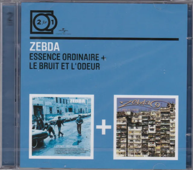 2 Cd Zebda Essence Ordinaire + Le Bruit Et L'odeur Collection 2 For 1 Neuf