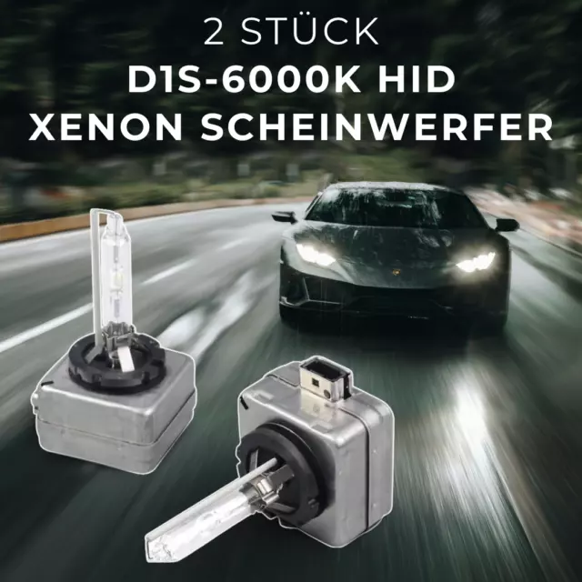 2x SuperVision D1S 6000K Xenon Brenner Lampe Licht Scheinwerfer BMW Mercedes usw