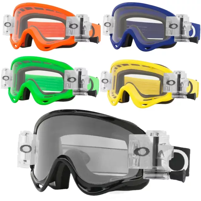 Oakley O Frame Scivolamenti Motocross Mascherina - Originale Sistema - Rosso