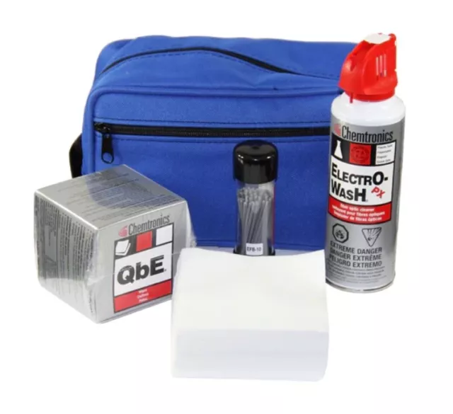 Chemtronics CFK1010 Fiber Optic Installation/Maintenance Cleaning Kit