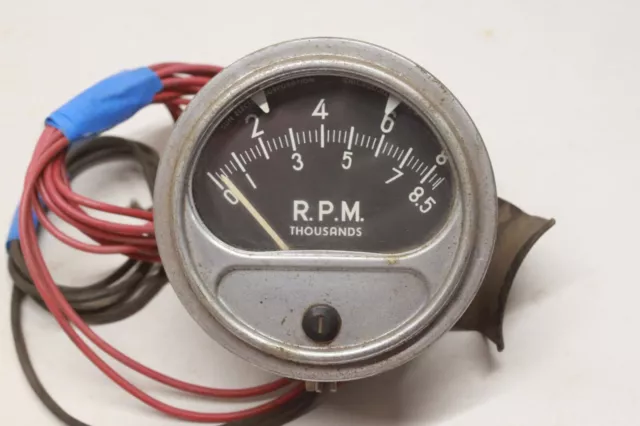 Vintage Car Truck Accessory SUN TACH Tachometer 8,500RPM 8.5K Gauge Part 2245-25