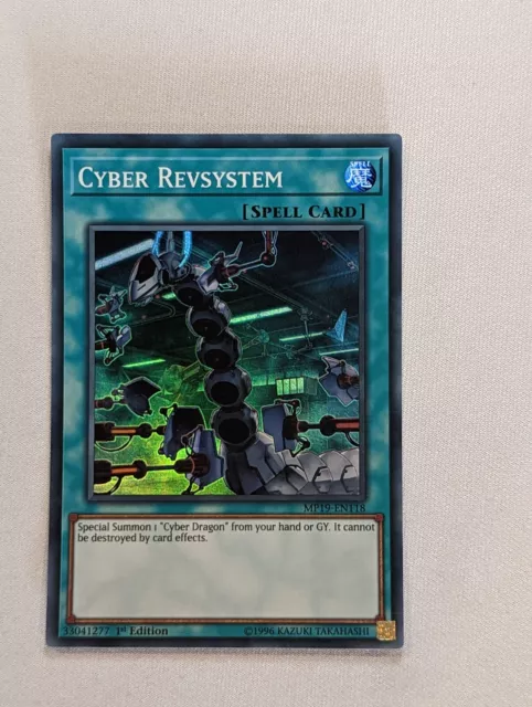 Cyber Revsystem - MP19-EN118 - Super Rare - 1st Edition - Yu-Gi-Oh!