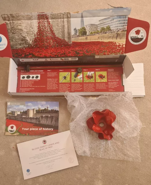 *Paul Cummins Tower of London Ceramic Poppy*