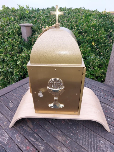 Rare Original Church Tabernacle, with Locking Door~ Stunning ~Original Shrine~