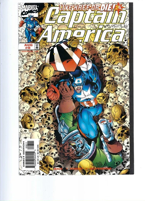 Captain America  8  -   1997  Vol 3 Series  -     Marvel Comics