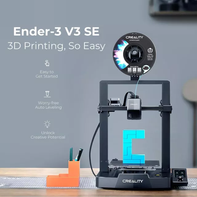 Creality Ender-3 V3 SE 3D Printer 250mm/s Printing Speed Auto Leveling