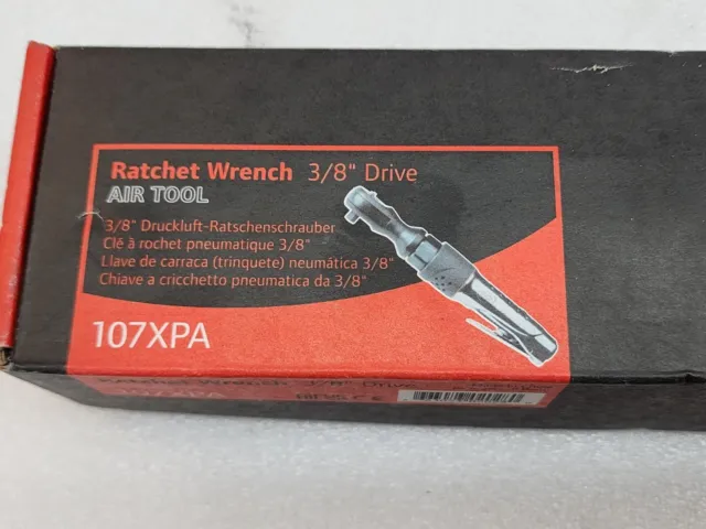 Ingersoll Rand 3/8" Drive Heavy Duty Air Ratchet Wrench Tool Pneumatic 107XPA 2