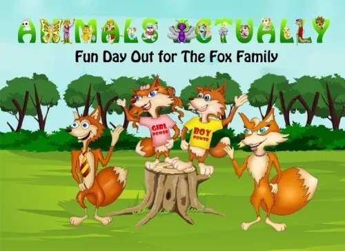 Fun Day Out for The Fox Family: Volume 6 (Animals Actuall... by Chevalier, C. E.