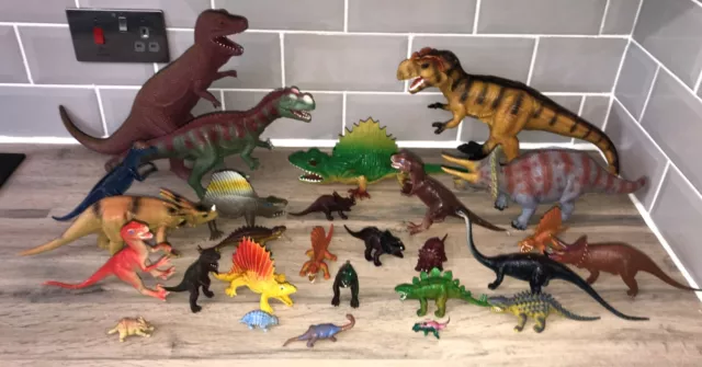 Spielzeug Dinosaurierfiguren Bündel Gemischte Grössen & Farben - Kunststoff