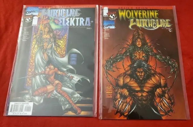 Marvel/Top Cow Devil's Reign Lot- 1/2/Chapters #5-8 3