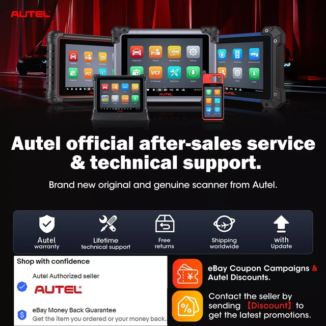 2025 Autel MaxiIM KM100 Key FOB Programmer – 60-Second IMMO Key Generation, Wi-Fi/Bluetooth, W/ 2 Smart Keys