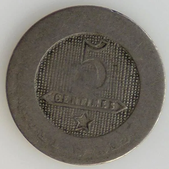 Léopold I 5 Centimes - Cuivre-Nickel - 1862 - Belgique - Pièce de monnaie [FR]