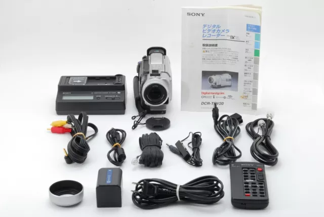 [ MINT w/charger ] Sony Handycam DCR-TRV20 Mini DV  Digital Camcorder From Japan