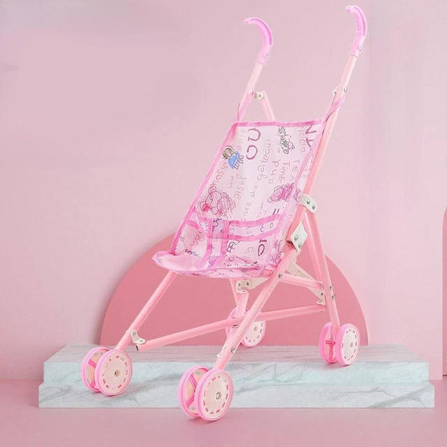 Zxpjkyu Poussette pour Poupée, Porte-poupée Pliable, pour Le Développement Précoce de L'enfant