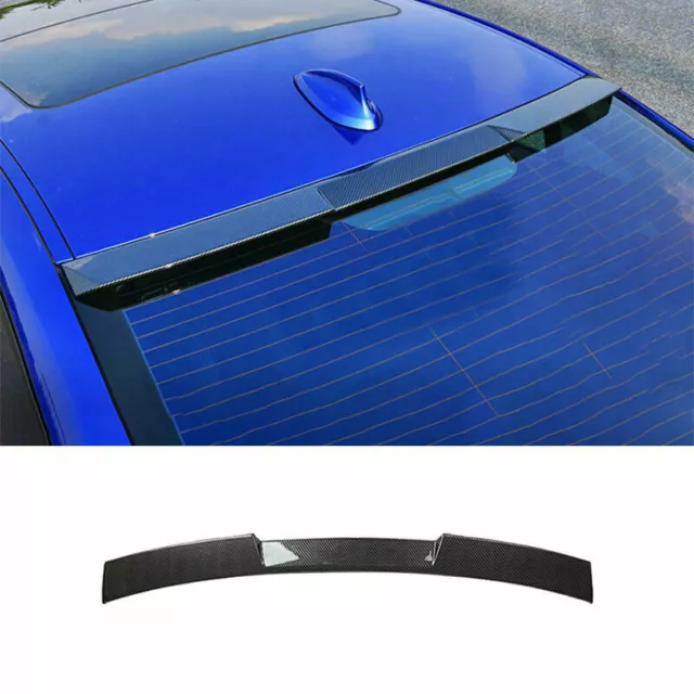 Real Carbon Fiber Rear Roof Spoiler Top Window Wing For BMW G20 G80 M3 19-22 20