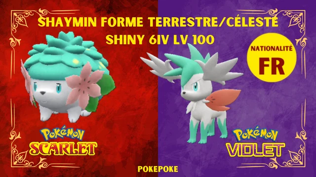 Pack Pokémon Écarlate/Violet Charmilly Shiny 6IV + Master Ball - Nintendo Switch Neuf
