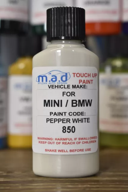 M.A.D Mini Poivre Blanc 850 Retouche Peinture Kit 30ML COOPER S Countryman D One
