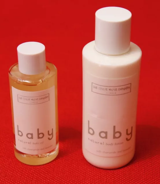 New The Little White Company Baby Body Lotion & Baby Oil