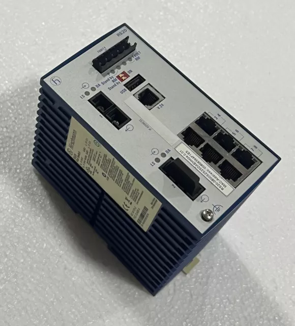 Hirschmann Rs20 Rail Switch 9.6-60Vdc 2