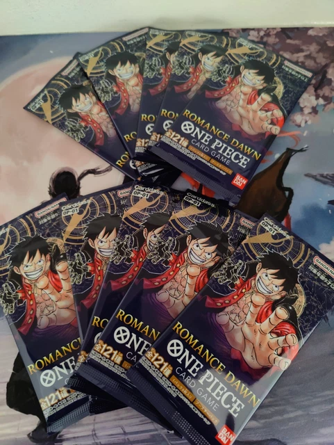 ONE PIECE TCG card OP-01 Japanese Booster Romance Dawn TCG Sealed X 5