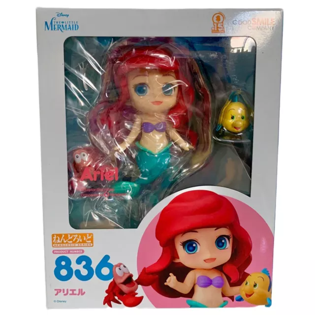 Japan Good Smile Nendoroid Disney Princess Ariel Little Mermaid Doll Figure