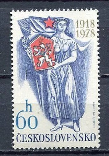 33289) Checoslovaquia 1978 MNH Independencia 1v