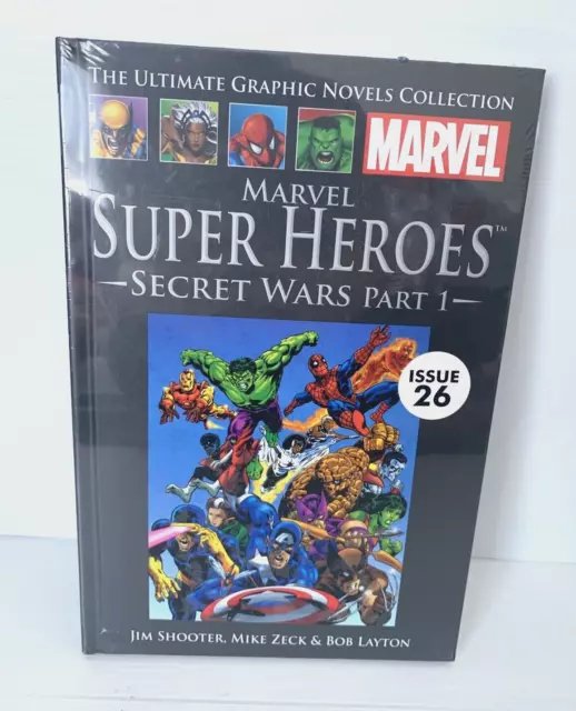 Marvel The Ultimate Graphic Novel Collection #6 Super Heroes Secret Wars Part 1