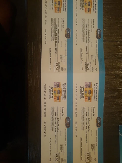 Enfamil neuropro Coupons $20