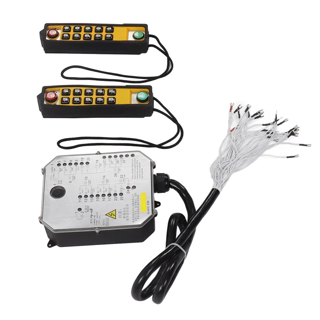 Telecomando gru wireless resistenza olio gru telecomando industriale
