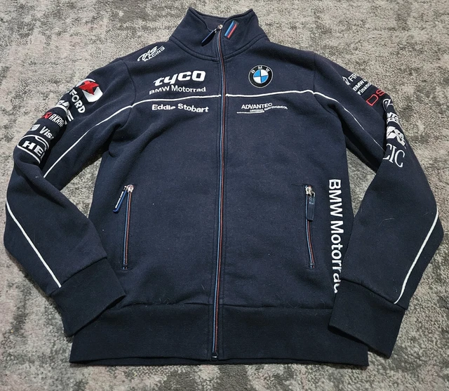 BMW Motorrad Tyco Racing Fleece Full Zip Jacket Official Merchandise Size S