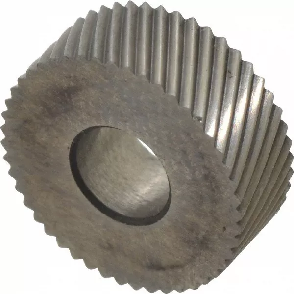 1/2" Diam Cobalt LH Diag Knurl, 30° Helix, 90° Teeth, Circular Pitch, 35 TPI