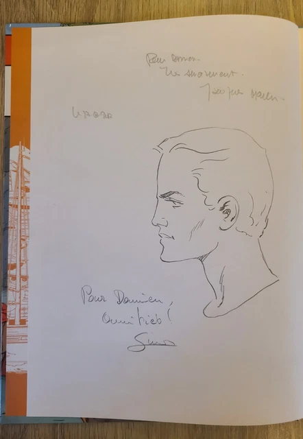BD EO - DEDICACE - Lefranc T15 : El Paradisio - Simon / Martin - TBE
